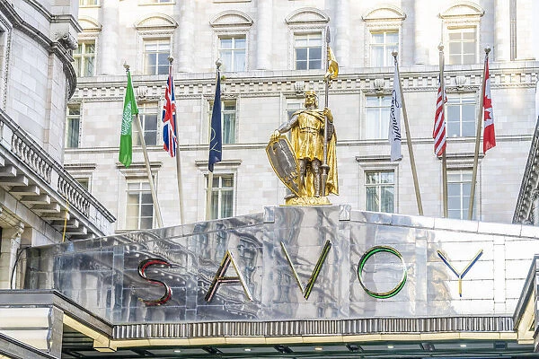 Savoy Hotel, Covent garden, London, England, UK