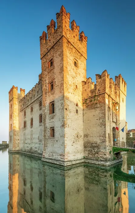 Framed Print : Scaliger Castle, Sirmione, Lake Garda, Brescia province, Lombardy, Italy Framed Print : Scaliger Castle, Sirmione, Lake Garda, Brescia province, Lombardy, Italy