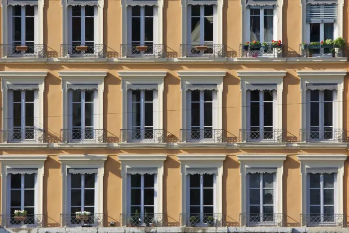 Framed Print : Scene along the Soane River in Lyon France