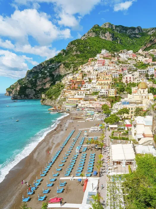 Framed Print : Scenic Coastal Beach View Positano, Amalfi Coast, Campania, Italy Framed Print : Scenic Coastal Beach View Positano, Amalfi Coast, Campania, Italy