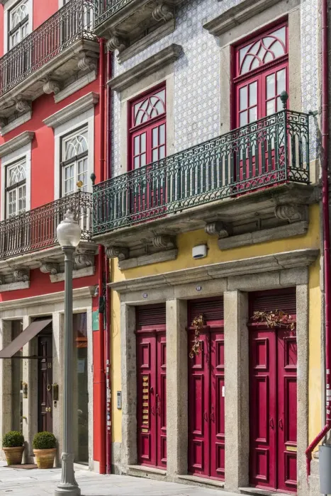 Framed Print : Scenic corner in Ribeira district, Porto, Portugal
