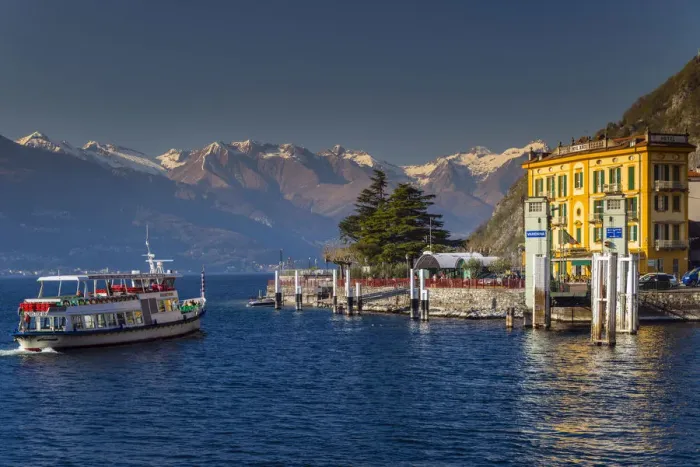 Framed Print : Scenic view of Lake Como, Lombardy, Italy