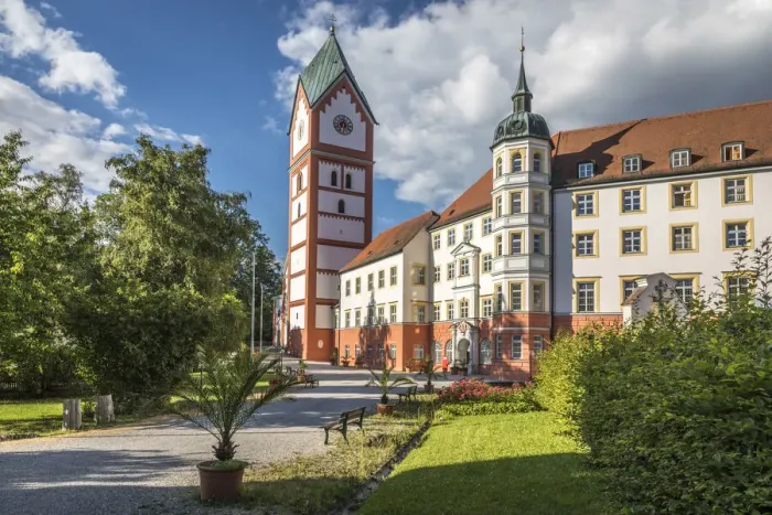 Framed Print : Scheyern Monastery, Upper Bavaria, Bavaria, Germany