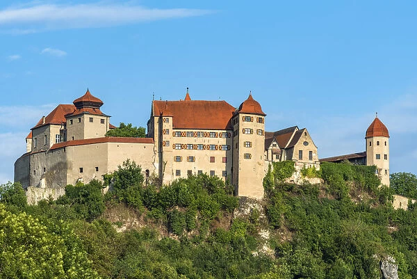 Schloss Harburg or Harburg castle, Harburg, Bavaria, Germany