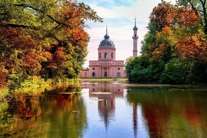 Framed Print : Schlossgarten of the Schwetzingen Castle, Baden Wurttemberg, Germany Framed Print : Schlossgarten of the Schwetzingen Castle, Baden Wurttemberg, Germany