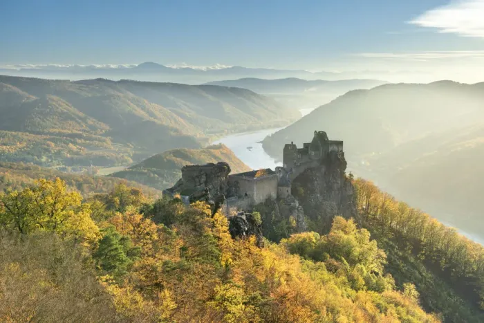 Framed Print : Schoenbühel-Aggsbach, Wachau, district of Melk, Lower Austria, Austria, Europe