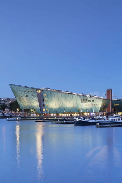 Science Centre NEMO in Oosterdok (East Dock), Amsterdam, Netherlands