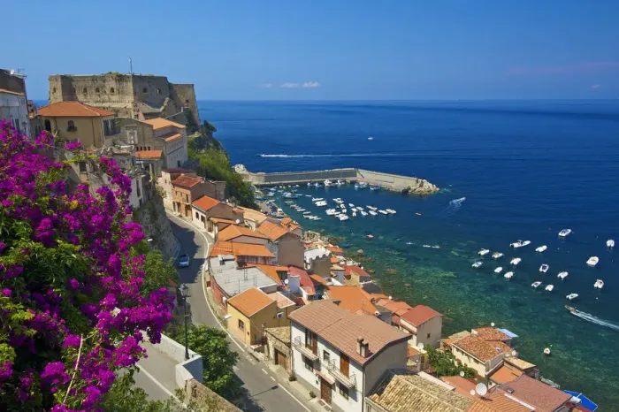 Framed Print : Scilla, Costa Viola, Calabria, Italy Framed Print : Scilla, Costa Viola, Calabria, Italy