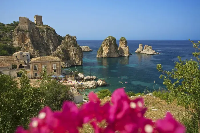 Framed Print : Scopello, Sicily, Italy Framed Print : Scopello, Sicily, Italy