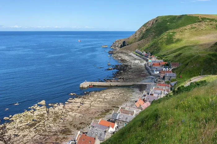 Framed Print : Scotland, Aberdeenshire, Crovie Crovie village Framed Print : Scotland, Aberdeenshire, Crovie Crovie village