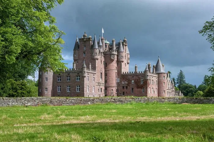 Framed Print : Scotland, Angus, Glamis Castle Framed Print : Scotland, Angus, Glamis Castle