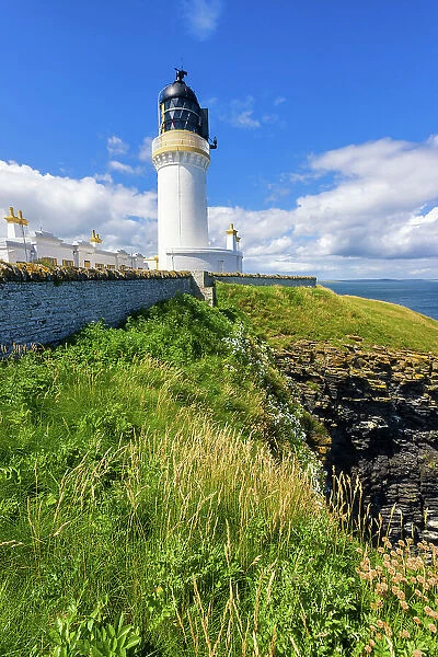 Scotland, Caithness, Noss Head lighthouse