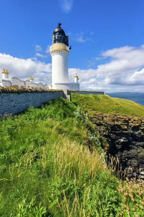 Framed Print : Scotland, Caithness, Noss Head lighthouse Framed Print : Scotland, Caithness, Noss Head lighthouse