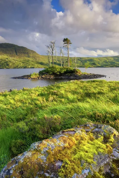 Framed Print : Scotland, Sutherland, Loch Assynt Framed Print : Scotland, Sutherland, Loch Assynt