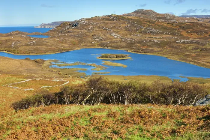 Framed Print : Scotland, Sutherland, Loch Hope Framed Print : Scotland, Sutherland, Loch Hope
