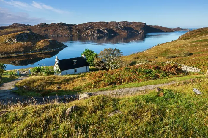 Framed Print : Scotland, Sutherland, Loch Inchard Framed Print : Scotland, Sutherland, Loch Inchard