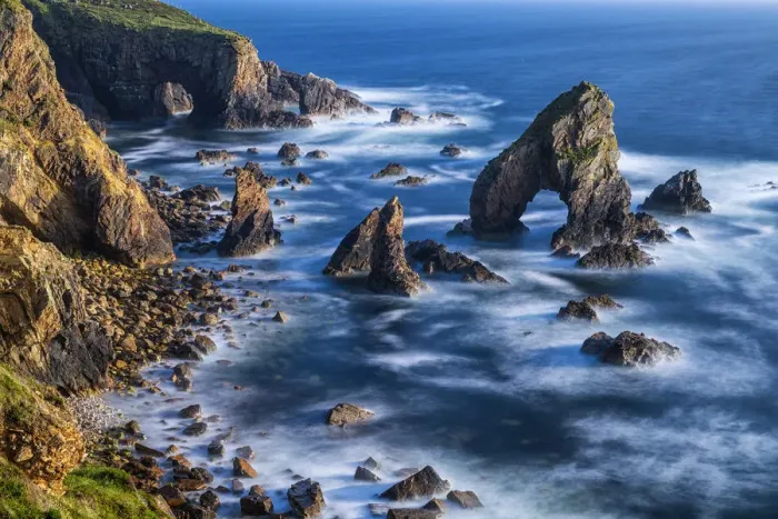 Framed Print : Sea Arch, Crohy Head, County Donegal, Ireland