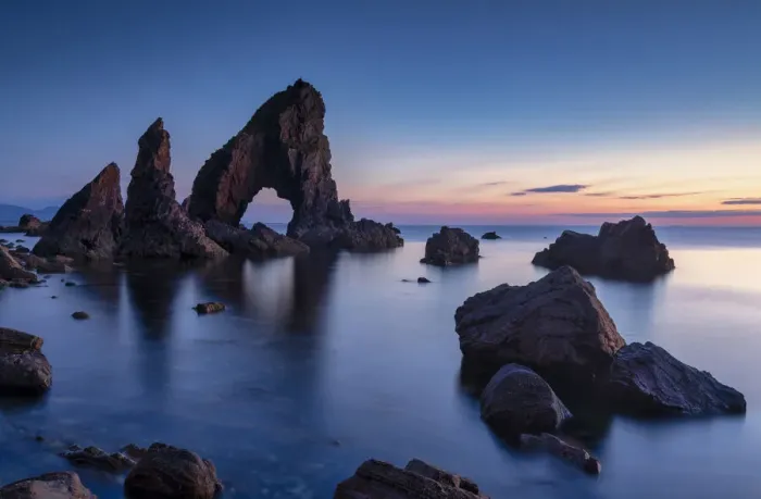 Framed Print : Sea Arch at Crohy Head, County Donegal, Ireland Framed Print : Sea Arch at Crohy Head, County Donegal, Ireland