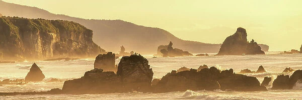 Sea Stacks at Motukiekie Beach, South Island, New Zealand