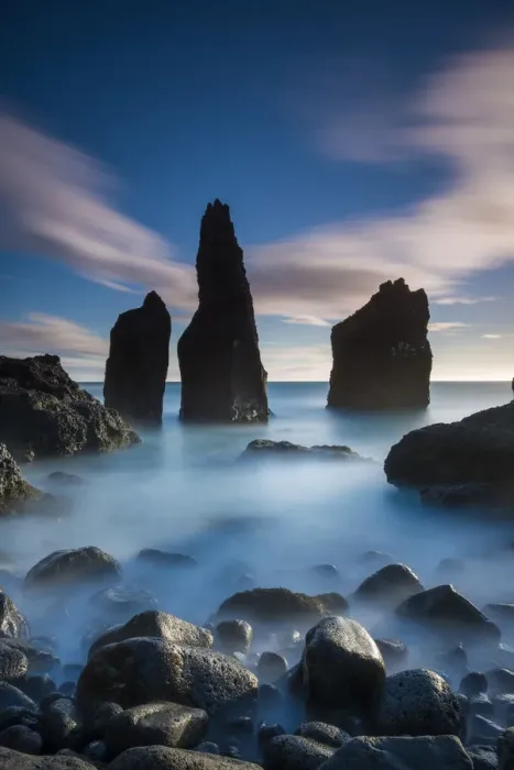 Framed Print : Sea Stacks at Reykjanes Peninsula, Iceland Framed Print : Sea Stacks at Reykjanes Peninsula, Iceland