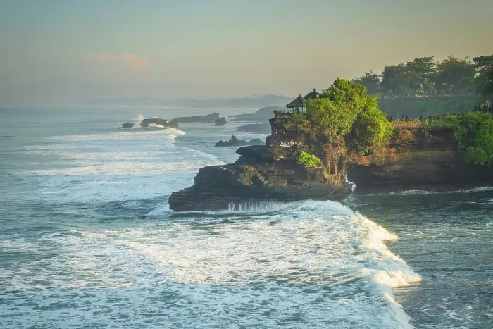 Framed Print : Seascape at Tanah Lot, Bali, Indonesia Framed Print : Seascape at Tanah Lot, Bali, Indonesia