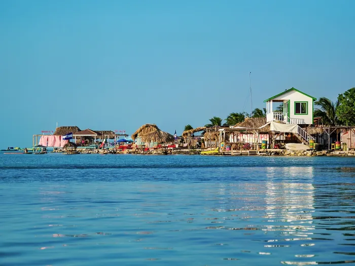 Framed Print : Secret Beach, Ambergris Caye, Belize District, Belize Framed Print : Secret Beach, Ambergris Caye, Belize District, Belize