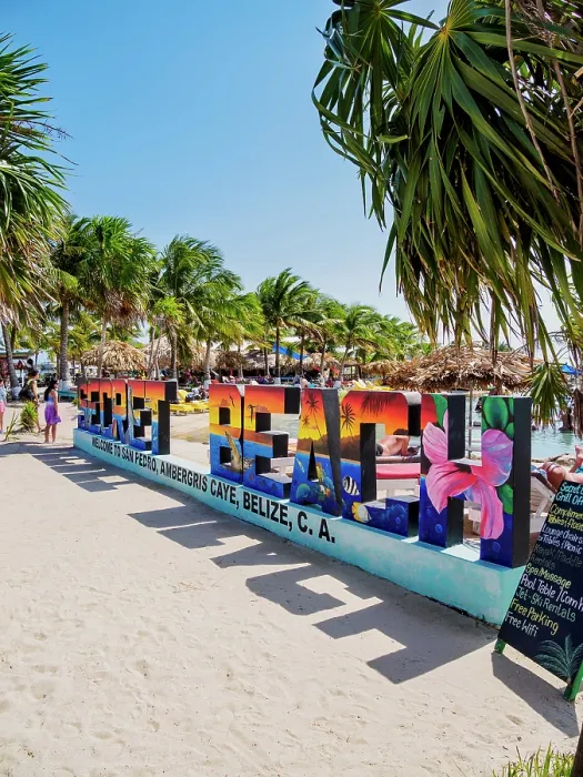 Framed Print : Secret Beach Letters, Ambergris Caye, Belize District, Belize Framed Print : Secret Beach Letters, Ambergris Caye, Belize District, Belize