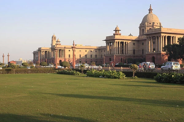 Secretariat Buildings, Rajpath, Raisina Hill, New Delhi, India