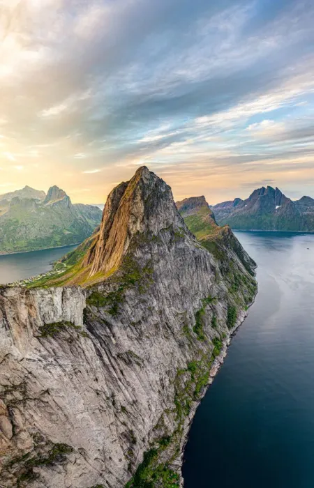 Framed Print : Segla, Senja island, Troms county, Norway Framed Print : Segla, Senja island, Troms county, Norway