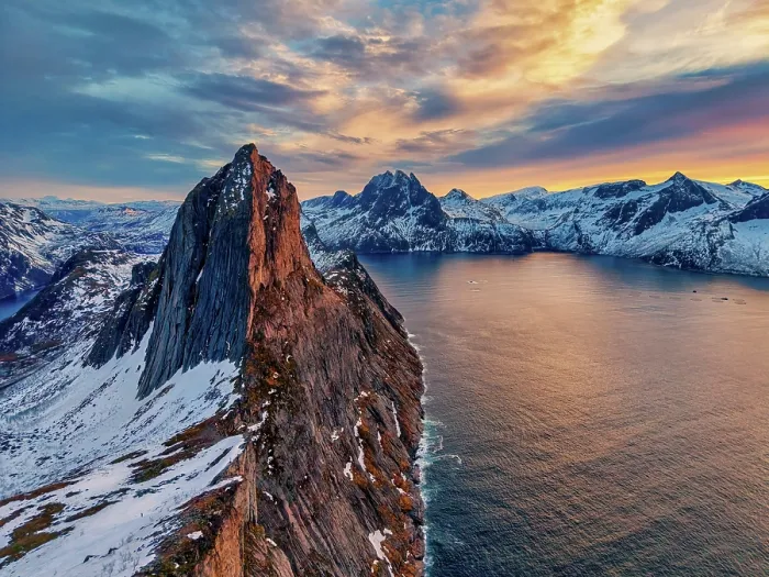 Framed Print : Segla at Sunset, Senja, Norway Framed Print : Segla at Sunset, Senja, Norway