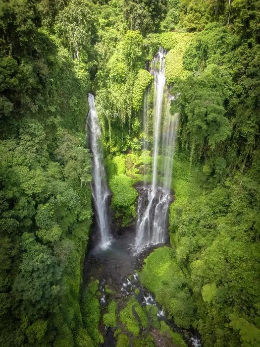 Framed Print : Sekumpul waterfall, Bali, Indonesia Framed Print : Sekumpul waterfall, Bali, Indonesia