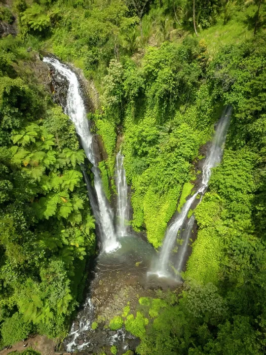 Framed Print : Sekumpul waterfall, Bali, Indonesia Framed Print : Sekumpul waterfall, Bali, Indonesia
