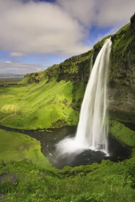 Framed Print : Seljalandfoss Waterfall, South Coast, Iceland