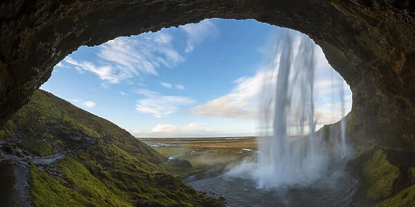 Seljalandfoss waterfall, Southern Iceland