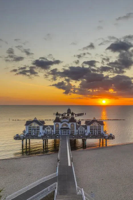 Framed Print : Sellin Pier, Sellin, Rugen Island, Baltic Coast, Mecklenburg-Western Pomerania, Germany Framed Print : Sellin Pier, Sellin, Rugen Island, Baltic Coast, Mecklenburg-Western Pomerania, Germany