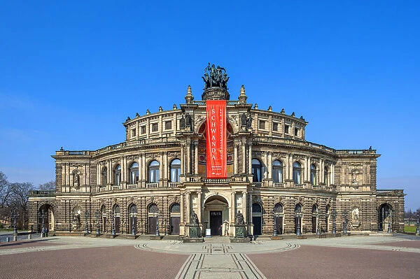 Semper Opera, Dresden, Saxony, Germany