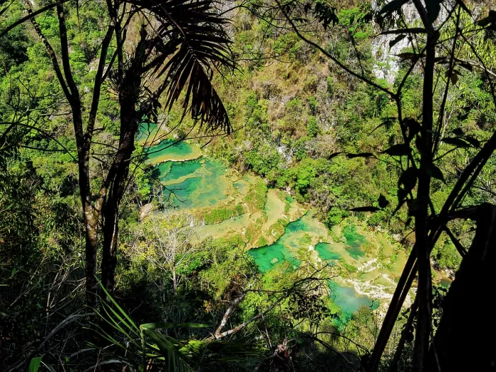 Framed Print : Semuc Champey Natural Monument, elevated view, Lanquin, Alta Verapaz Department, Guatemala Framed Print : Semuc Champey Natural Monument, elevated view, Lanquin, Alta Verapaz Department, Guatemala