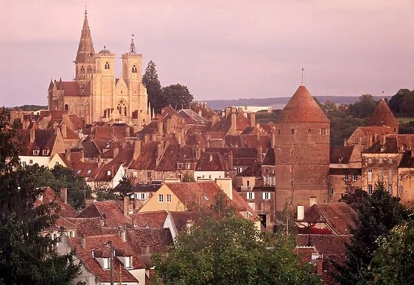 Semur-en-Auxois, Chablis, Burgundy, France