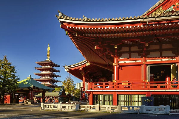 Senso-ji Temple & Pagoda, Tokyo, Japan