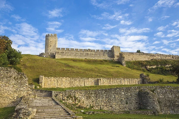 Serbia, Belgrade, Belgrade Fortress, Diadar Tower and walls