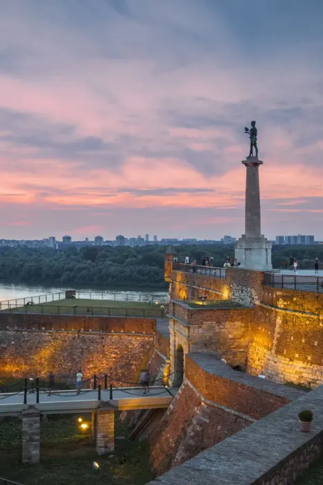 Framed Print : Serbia, Belgrade, Kalemegdan Park, Victor Monument at Belgrade Fortress Framed Print : Serbia, Belgrade, Kalemegdan Park, Victor Monument at Belgrade Fortress