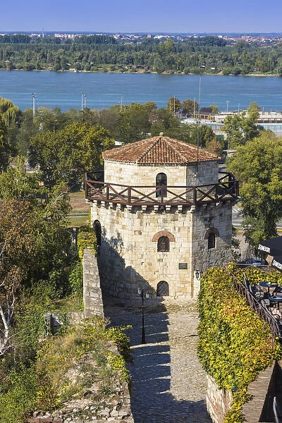 Serbia, Belgrade, Kalemegdan Park, Belgrade Fortress, Jaksics Tower
