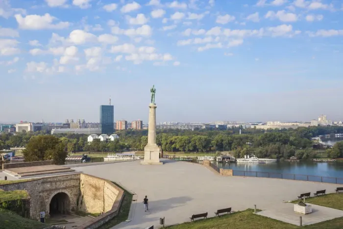 Framed Print : Serbia, Belgrade, Kalemegdan Park, Victor Monument at Belgrade Fortress Framed Print : Serbia, Belgrade, Kalemegdan Park, Victor Monument at Belgrade Fortress