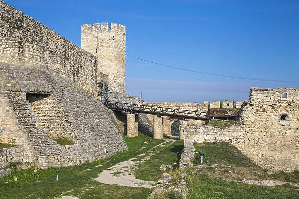 Serbia, Belgrade, Kalemegdan Park, Belgrade Fortress