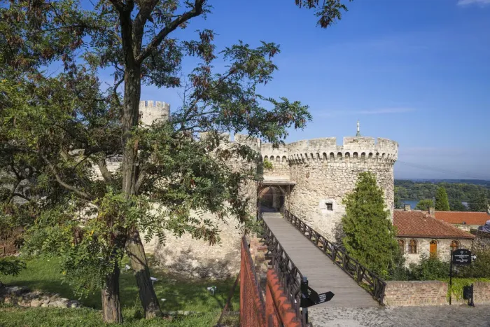 Framed Print : Serbia, Belgrade, Kalemegdan Park, Belgrade Fortress, Zinden gate and towers Framed Print : Serbia, Belgrade, Kalemegdan Park, Belgrade Fortress, Zinden gate and towers