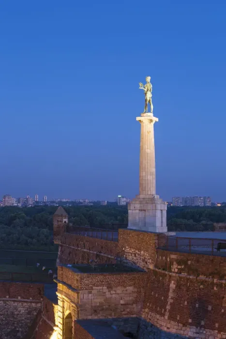 Framed Print : Serbia, Belgrade, Kalemegdan Park, Victor Monument at Belgrade Fortress Framed Print : Serbia, Belgrade, Kalemegdan Park, Victor Monument at Belgrade Fortress