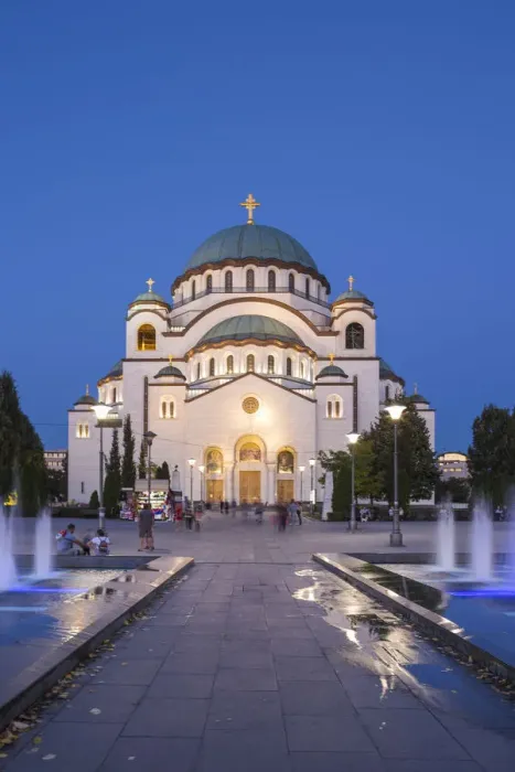 Framed Print : Serbia, Belgrade, St Sava Temple - The largest orthodox cathedral in the world Framed Print : Serbia, Belgrade, St Sava Temple - The largest orthodox cathedral in the world