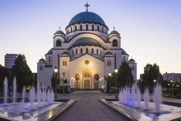 Framed Print : Serbia, Belgrade, St Sava Temple - The largest orthodox cathedral in the world Framed Print : Serbia, Belgrade, St Sava Temple - The largest orthodox cathedral in the world