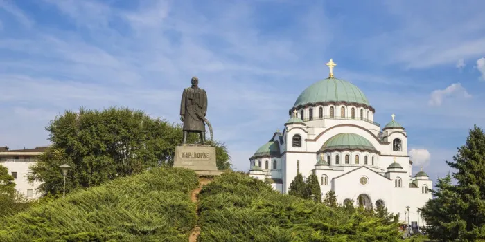 Framed Print : Serbia, Belgrade, St Sava Temple - The largest orthodox cathedral in the world Framed Print : Serbia, Belgrade, St Sava Temple - The largest orthodox cathedral in the world