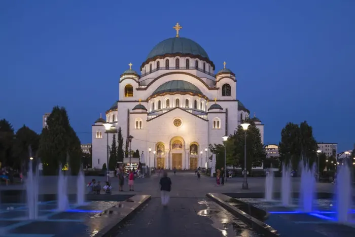 Framed Print : Serbia, Belgrade, St Sava Temple - The largest orthodox cathedral in the world Framed Print : Serbia, Belgrade, St Sava Temple - The largest orthodox cathedral in the world